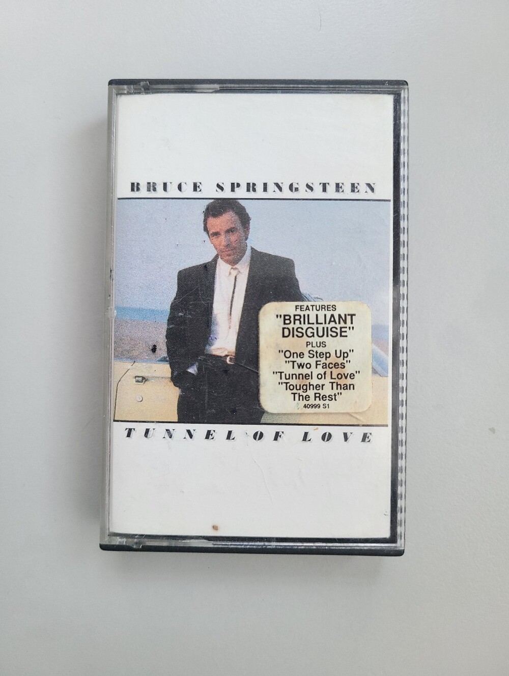Bruce Springsteen Tunnel of Love Cassette Tape 1987 CBS Vintage Rock Canada